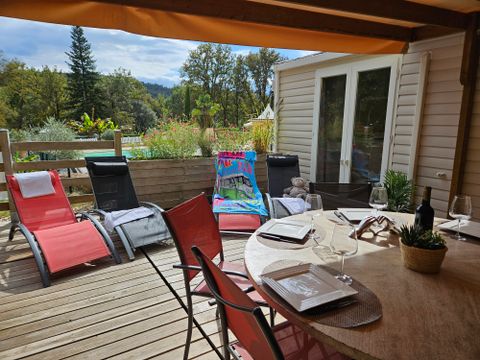 MOBILHOME 8 personnes - Cottage LE TWIN PRESTIGE - climatisé - 4 chambres - 2 SDB - D