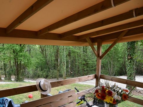 BUNGALOW 4 personnes - Cottage LA GARIOTTE - 4 personnes - 2 chambres - Climatisé - Télévision - Lave-vaisselle - S