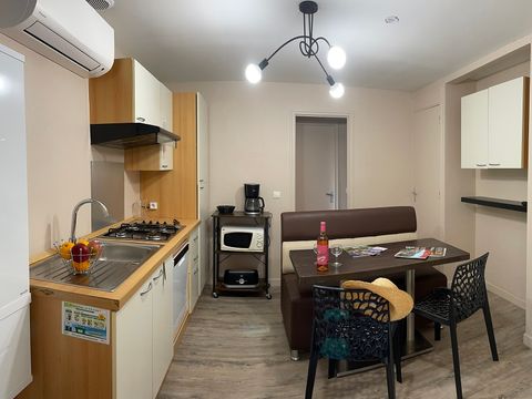 BUNGALOW 4 personnes - Cottage LA GARIOTTE - 4 personnes - 2 chambres - Climatisé - Télévision - Lave-vaisselle - S