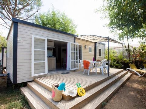 MOBILHOME 8 personnes - Lodge 32m² - 3 chambres