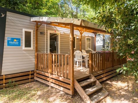 MOBILHOME 6 personnes - Comfort | 3 Ch. | 6 Pers. | Terrasse surélevée | Clim.