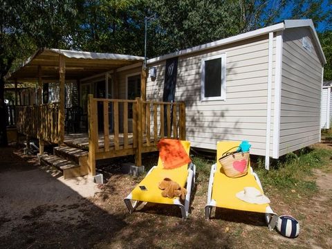 Mobilhome 6 personnes - 30m² - 2 chambres - Clim