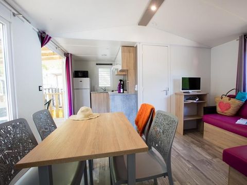 Mobilhome 6 personnes - 30m² - 2 chambres - Clim