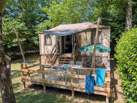 TENTE TOILE ET BOIS 4 personnes - Mobilodge