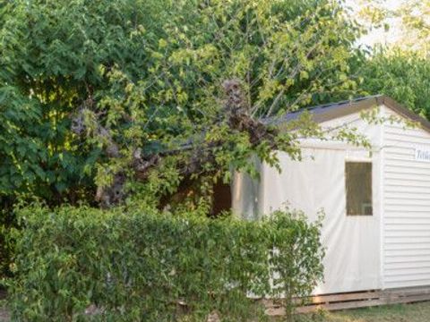 TENTE TOILE ET BOIS 5 personnes - Atypique Tithome