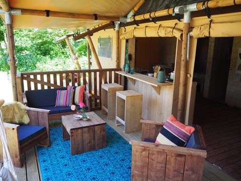 TENTE TOILE ET BOIS 5 personnes - Safari Dreamer