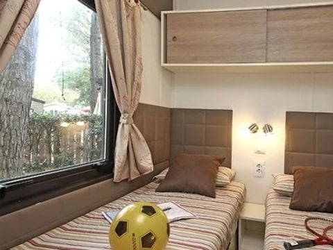 MOBILHOME 6 personnes - Comfort | 3 Ch. | 6 Pers. | Terrasse surélevée | Clim.