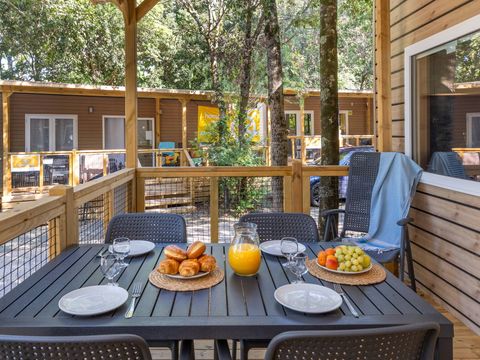 MOBILHOME 6 personnes - Mobil-home | Premium | 3 Ch. | 6 Pers. | Terrasse Lounge | Clim.