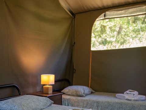 TENTE TOILE ET BOIS 4 personnes - GRAND LODGE