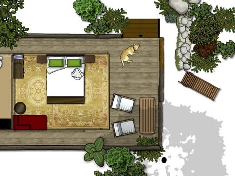 TENTE 2 personnes - LODGE MOYENNE