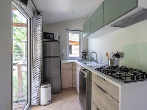 MOBILHOME 6 personnes - Premium Morgon 3 ch avec sanitaires