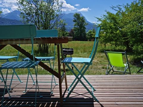 TENTE TOILE ET BOIS 6 personnes - Cabane Hivernet Premium 3 ch avec sanitaires