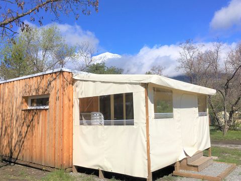 LODGE 4 personnes - Ecolodge Confort Premium avec sanitaires