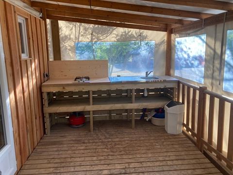 MOBILHOME 4 personnes - Mobilodge confort Premium avec sanitaires