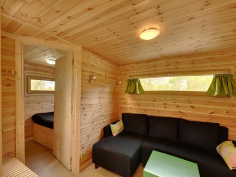 LODGE 5 personnes - Ecolodge Végétalisé Nature sans sanitaire