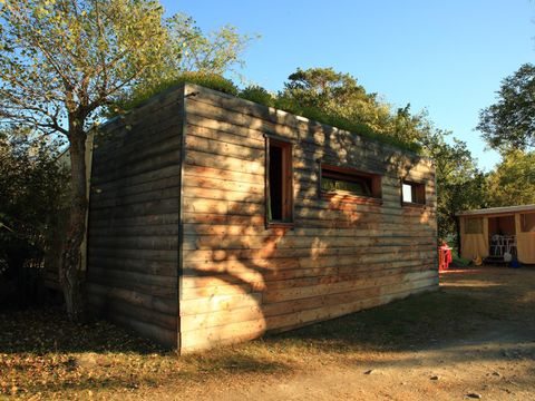 LODGE 5 personnes - Ecolodge Végétalisé Nature sans sanitaire