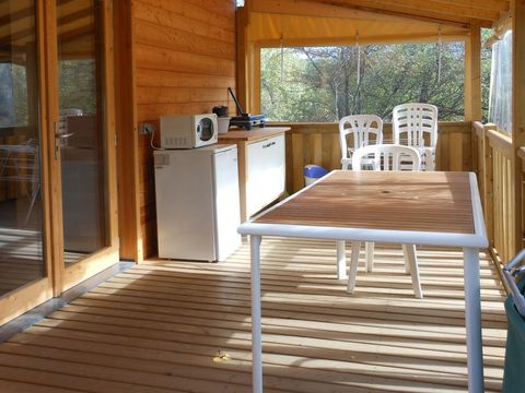 LODGE 5 personnes - Ecolodge Végétalisé Nature sans sanitaire