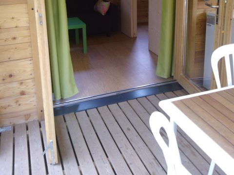 LODGE 5 personnes - Ecolodge Végétalisé Nature sans sanitaire