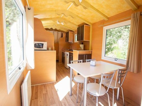 Hébergement 4 personnes - Roulotte Tanargue sans sanitaire