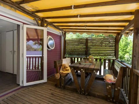 MOBILHOME 4 personnes - Cottage 3 Pièces 4 Personnes Climatisé + TV ***