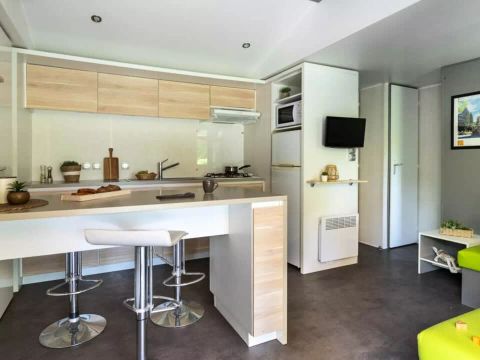 MOBILHOME 6 personnes - Cottage 4 Pièces 6 Personnes Climatisé + TV ***