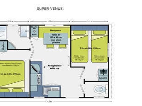 MOBILHOME 4 personnes - Standard