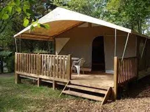 TENTE TOILE ET BOIS 4 personnes - Tente Canada