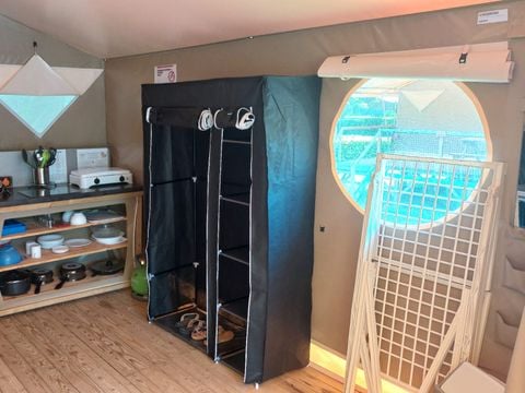 TENTE TOILE ET BOIS 4 personnes - Tente Canada