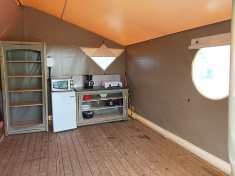 TENTE TOILE ET BOIS 4 personnes - Tente Canada