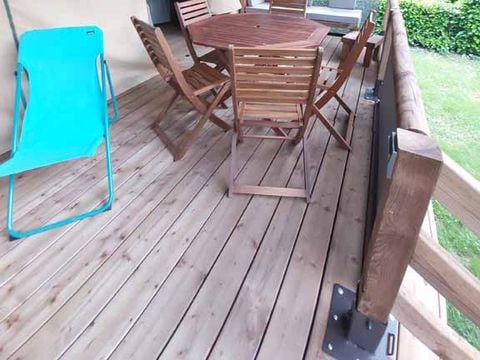 TENTE TOILE ET BOIS 4 personnes - Tente Lodge