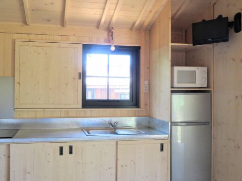 LODGE 7 personnes - LODGE CAPE TOWN 27m² (2 chambres)  Climatisation