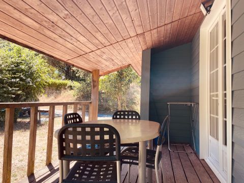 CHALET 5 personnes - Chalet 35m2 (2 chambres) 5 pers.  Climatisation