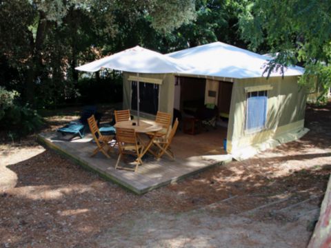 BUNGALOW TOILÉ 5 personnes - Bungalow toilé 5 personnes