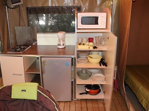 BUNGALOW TOILÉ 5 personnes - Bungalow toilé 5 personnes