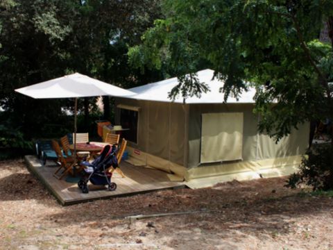 BUNGALOW TOILÉ 5 personnes - Bungalow toilé 5 personnes