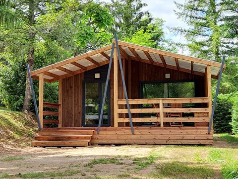 Chalet 6 personnes - Mimosa - 53m² avec terrasse couverte - 3 chambres
