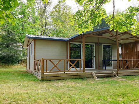 CHALET 6 personnes - EDEN - TV - 54m² avec terrasse couverte - 3 chambres