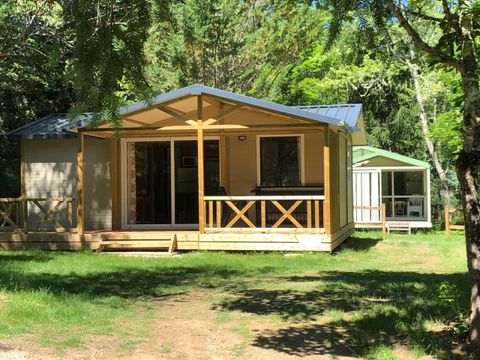 CHALET 6 personnes - EDEN - TV - 54m² avec terrasse couverte - 3 chambres
