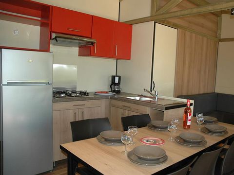 CHALET 6 personnes - EDEN - TV - 54m² avec terrasse couverte - 3 chambres