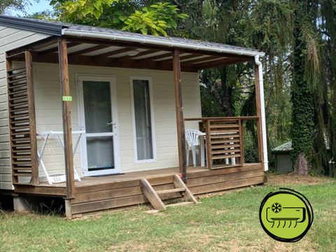 CHALET 2 personnes - Cajou 24m² avec terrasse couverte - 1 chambre