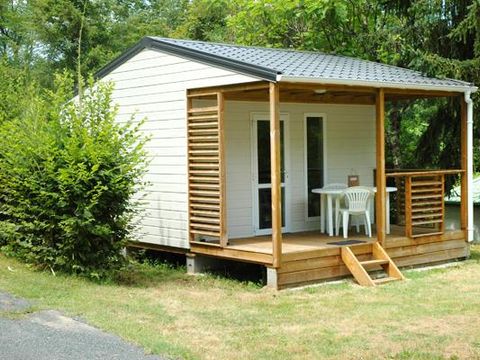 CHALET 2 personnes - Cajou 24m² avec terrasse couverte - 1 chambre