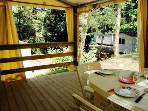 BUNGALOW TOILÉ 4 personnes - TITHOME 21m² / 2 chambres (sans sanitaires)