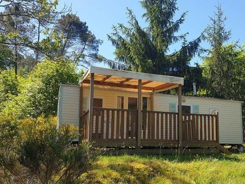 MOBILHOME 5 personnes - M8 - 35m² avec  terrasse couverte / 2 chambres