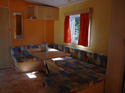 MOBILHOME 5 personnes - M8 - 35m² avec  terrasse couverte / 2 chambres