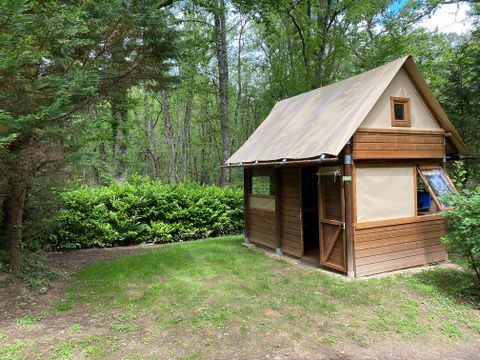 TENTE TOILE ET BOIS 2 personnes - Bivouac
