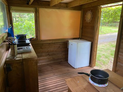 TENTE TOILE ET BOIS 2 personnes - Bivouac