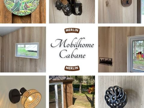 MOBILHOME 4 personnes - CABANE 21m² / 2 chambres (sans sanitaires)
