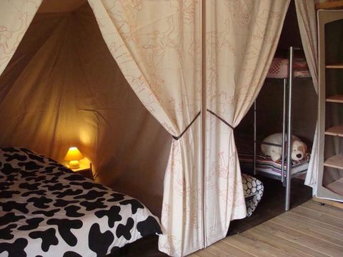 TENTE TOILE ET BOIS 4 personnes - Lodge Canada Classic