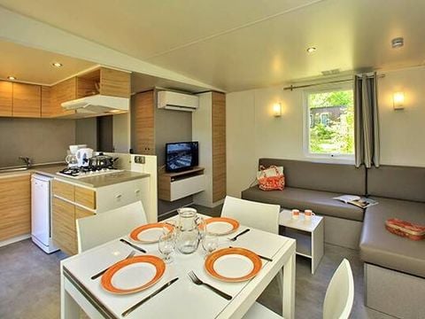 MOBILHOME 6 personnes - Premium Exclusive | 3 Ch. | 6 Pers. | Terrasse Simple | Jacuzzi