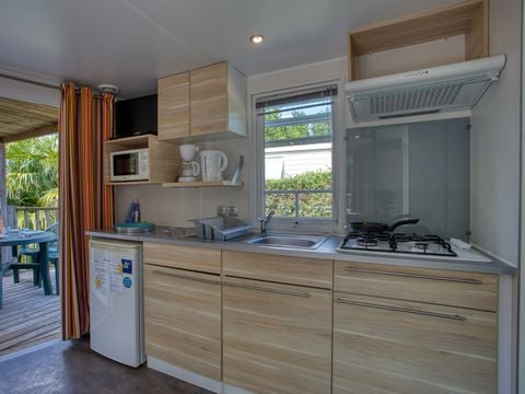 MOBILHOME 4 personnes - O'hara bois Confort 27 m² (2ch.-4pers.)